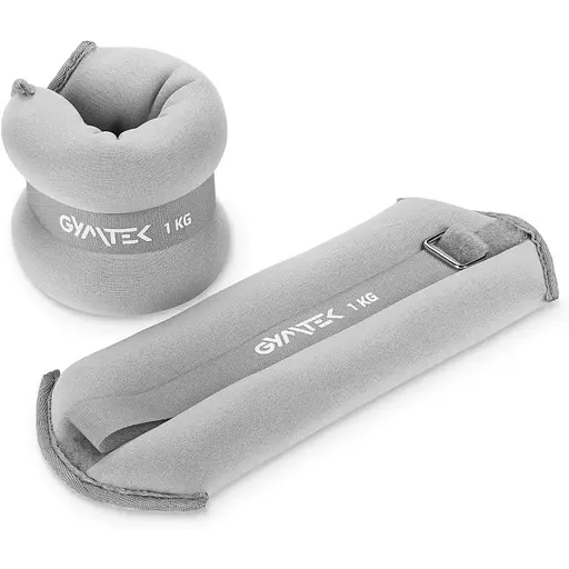 Обважнювачі Gymtek для рук і ніг 2 х 1 сірий - фото 4