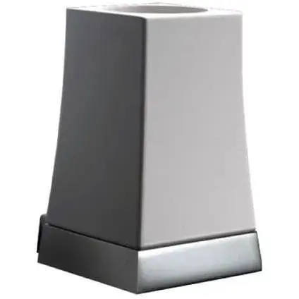 Склянка для зубних щіток Sonia S7 131761 хром - фото 1