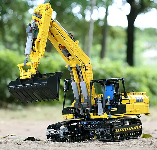 Конструктор на радіокеруванні Екскаватор 2169 елементів Ramiz - фото 6