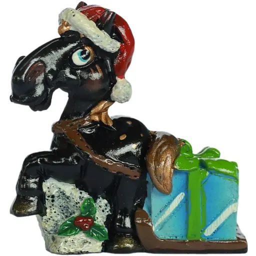 Сувенір Horse 6.5 см мікс золото/чорний в ящ. 2 види (520368)