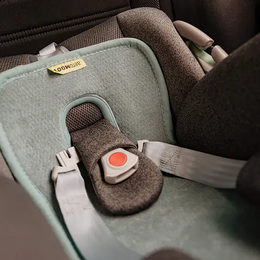 Дышащий вкладыш AeroMoov Air Layer для автокресел группы 0 мятный (AL-0-MI) - фото 3