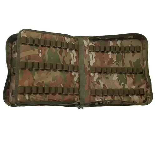 Сумка-патронташ закрита для 12 калібру на 120 набоїв мультикам - фото 1