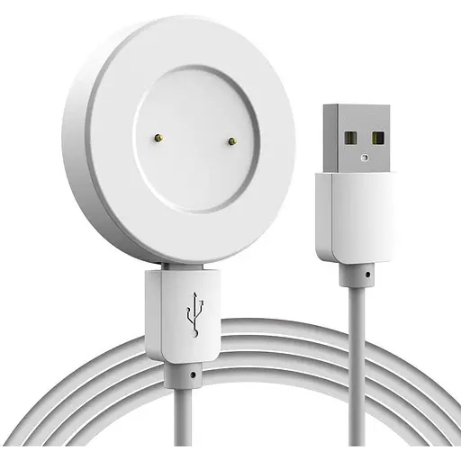 Зарядний пристрій Amazfeel для смартгодинника Huawei GT2/ GT 2e/ GT/ Honor Magic/ Watch 2 42 46 мм білий