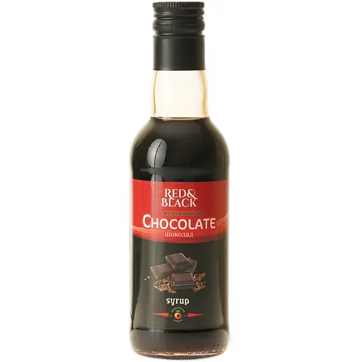 Сироп Red&Black Шоколад 0.25 л - фото 1