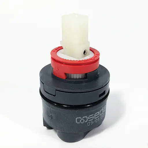 G1017-8 Змішувач для умивальника гайка білий/хром Ø35 Gappo Futura 1/8 Білий - фото 8