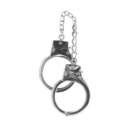 Наручники Taboom Silver Plated BDSM Handcuffs 65 см сріблястий - фото 2
