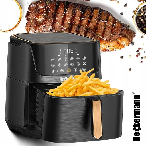 Аэрогриль Аэрофритюрница Heckermann HF 8850 7л - фото 10