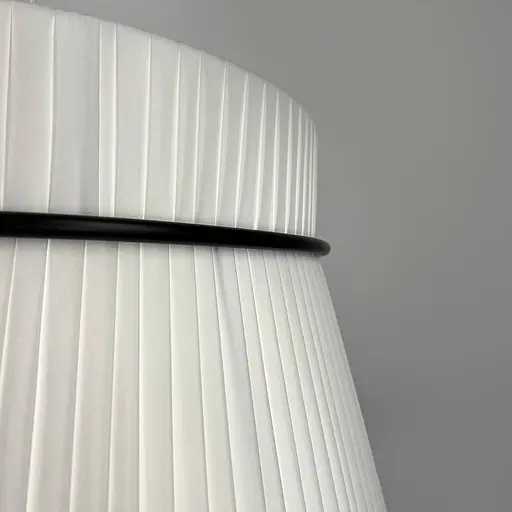 Дизайнерский светильник с конусным полимерным абажуром Ø60x42 см Line F MJ241-600 x 420 Белый - фото 5