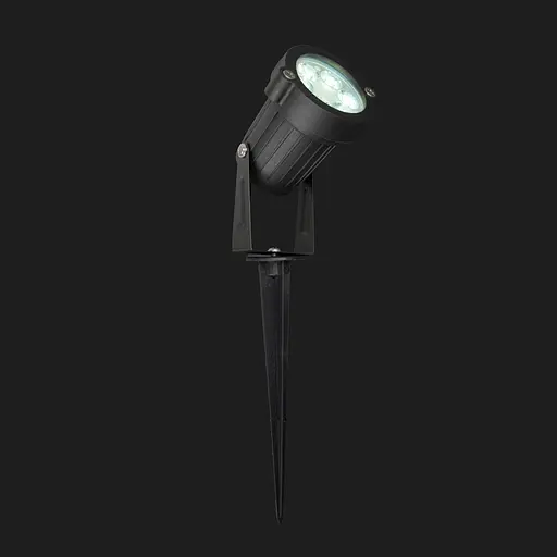 Светильник грунтовый Brille LED 6W CW IP65 BK (AS-14) - фото 2