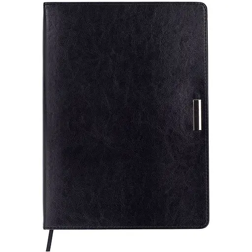 Ежедневник недатированный Buromax Salerno L2U А4 искусственная кожа 336 страниц черный (BM.20990-01)