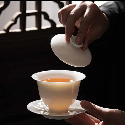 Гайвань Сяоцзя Бийю фарфор Сушао БинЧжун 170 мл - фото 7