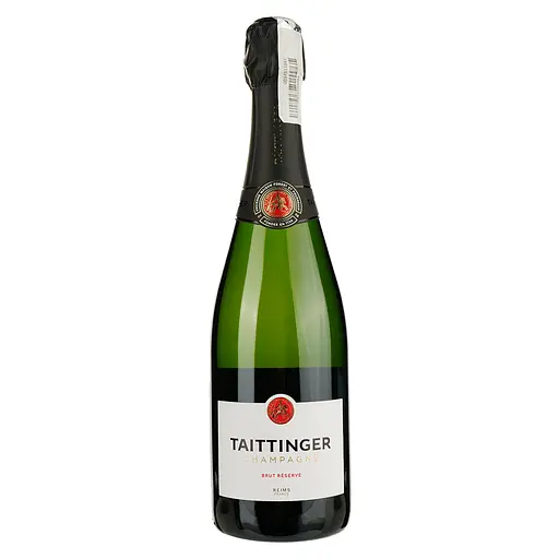 Шампанське Taittinger Brut Reserve, біле, брют, 12,5%, 0,75 л (3911)