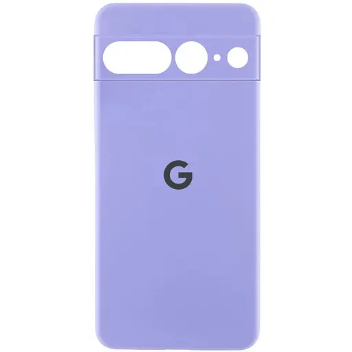 Чехол Silicone Cover Lakshmi Full Camera (AA) with logo для Google Pixel 8 Сиреневый / Dasheen