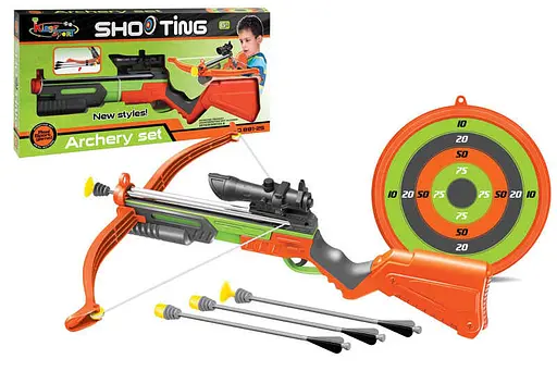 Арбалет 881-25, лазерний приціл, мета, в коробці (6966045310426) - фото 1