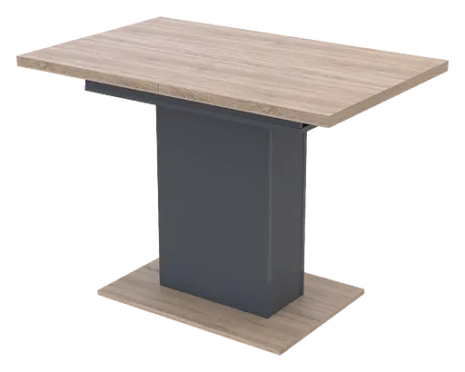 Столовый стол Doros Бостон Дуб Сонома/Графит 150х70х79 (81339362)
