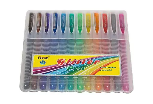 Набор гелевых ручек с блеском и запахом, 12 цветов, F919-12