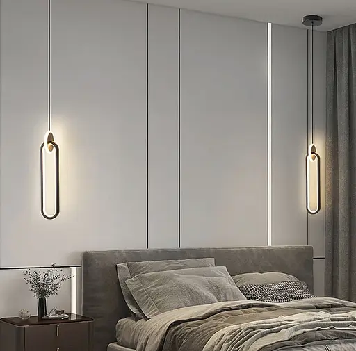 Мінімалістичний LED підвіс Line.F J 207/1 - фото 4