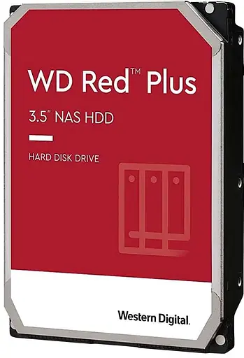 Накопичувач Western Digital HDD SATA 6.0TB Red Plus 5400rpm 256MB (60EFPX) - фото 2