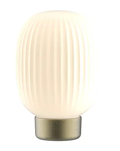Настільна лампа з акумулятором Goldlux 329837 Latte Led 1x1.8W 2700K 150Lm IP20 Золота - фото 3