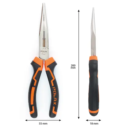 Длинногубцы Polax 180 мм Cr-V (35-018) - фото 7