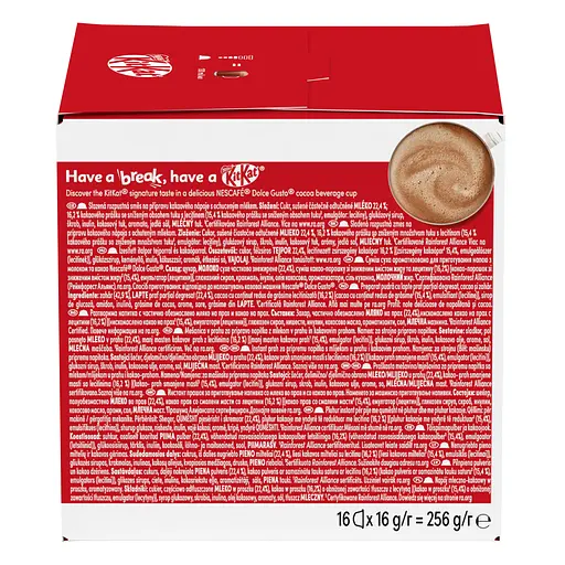 Напій з какао в капсулах NESCAFE® Dolce Gusto® KitKat® 256 г - фото 3