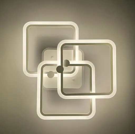 Потолочная люстра LED на 3 рожка Line.F RGB подсветка есть - фото 2