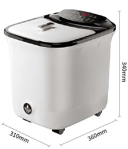 Ванна гидромассажная для ног и ступней Nanjiren NJR-818K с роликовым массажем и подогревом - фото 3