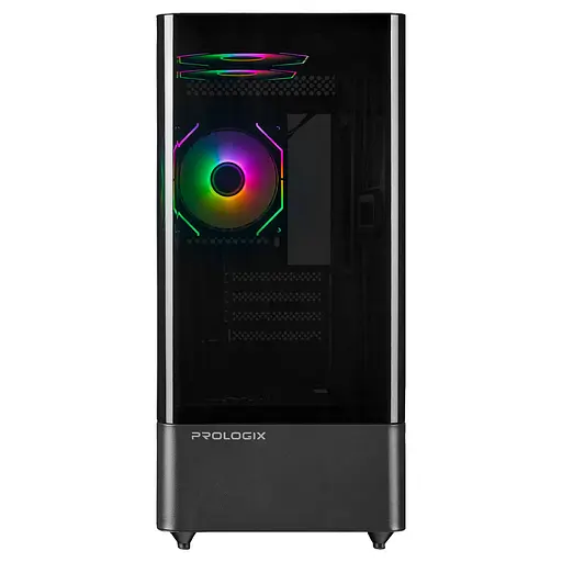 Корпус Prologix Lumi GM-01AB Glass Black - фото 4
