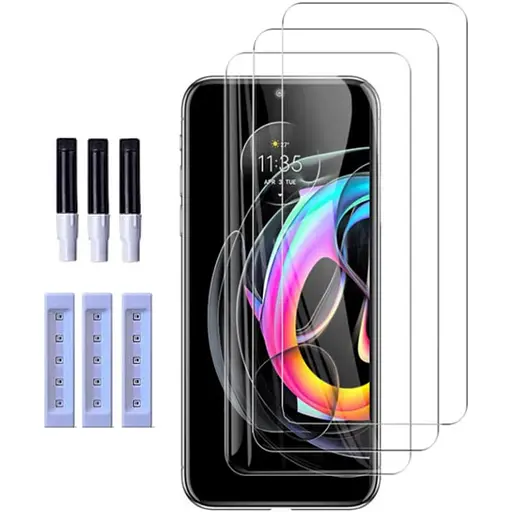 Захисне скло DK для Motorola Edge 60 Pro UV Curved 020981 clear 3 шт.
