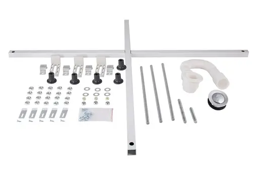 Набор Lidz Душевая кабина Latwa SC90x90.SAT.HIGH.FR полукруглая, стекло Frost 4 мм + Душевой поддон Kapielka ST90x90x41, с панелью - фото 14