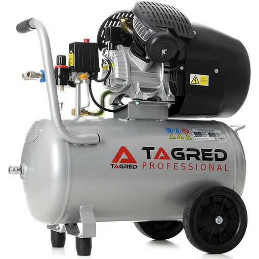 Компрессор масляный двухцилиндровый TAGRED TA360E - фото 1