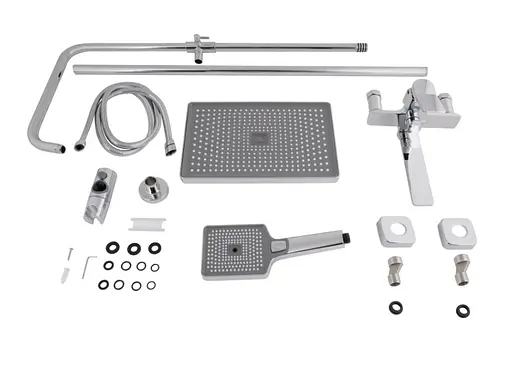 Душевая система универсальная Qtap Presto Chrome с изливом QTPRE111CRM45575 - фото 8