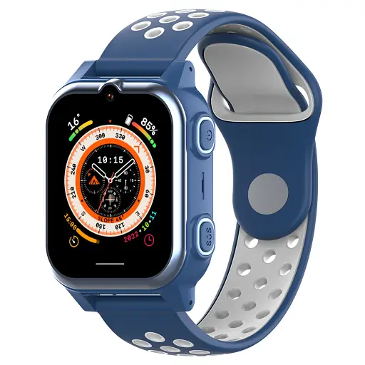 Смарт годинник-телефон дитячі Wonlex CT21 з відеодзвінком WI-FI GPS SIM-карта Blue (18555)