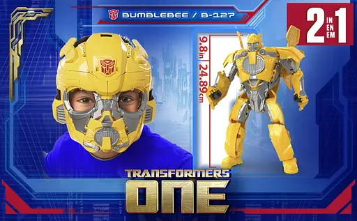 Іграшка маска-трансформер Hasbro Transformers One Bubmblebee B-127 (F9181) - фото 3