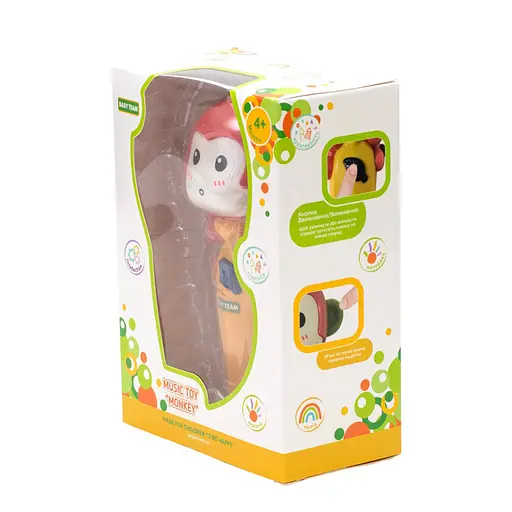 Дитяча музична іграшка "Мавпочка" 8619 - фото 4