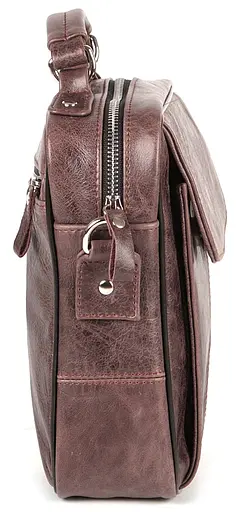 Шкіряна чоловіча сумка SHVIGEL 20х22,5х7 см sum0023500 - фото 5