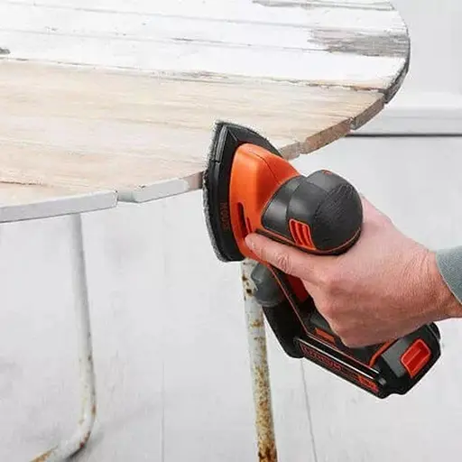 Шлифмашина вибрационная аккумуляторная Black&Decker с АКБ и ЗУ BDCDS18 - фото 3