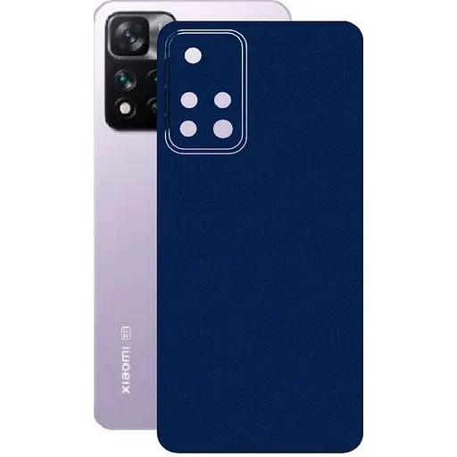 Защитная пленка StatusSKIN для Xiaomi 11i Hyper Charge 2022 Корпус Винил Синий металлик