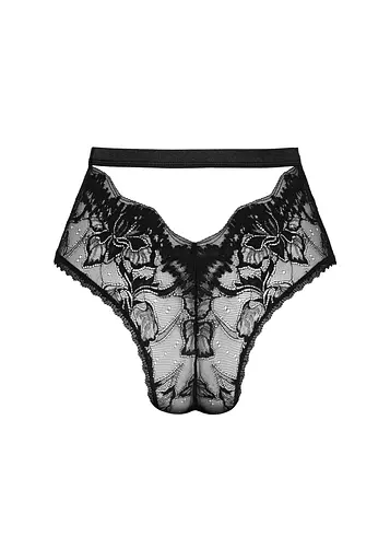 Трусики Obsessive Olvidia M/L чорний - фото 8