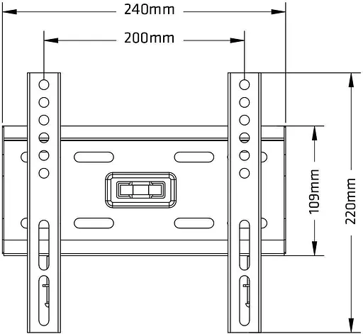 Кронштейн для телевізорів 13-42 діагоналі Maclean MC-777 (max VESA: 200 x 200) - фото 3