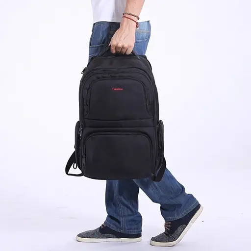 Рюкзак міський Tigernu T-B3140 18л для ноутбука 15.6" Black (17047) - фото 5