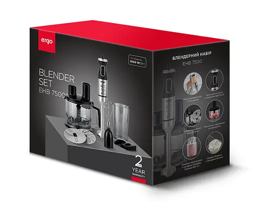 Блендер Ergo EHB 7500 - фото 11
