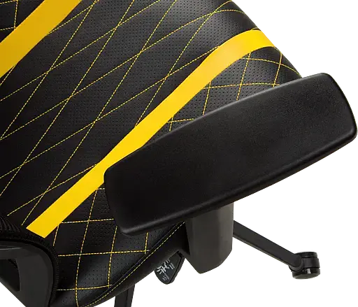 Геймерское кресло GT Racer черное с желтым (X-6674 Black/Yellow) - фото 8