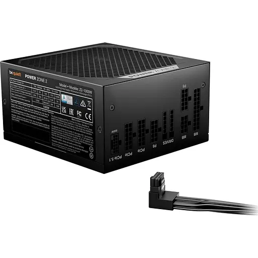 Блок живлення Be quiet! POWER ZONE 2 1000W ATX 3.1 80+ Platinum (BP008EU) - фото 4