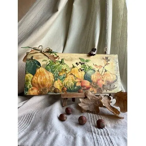 Панно Теплая осень ручная работа