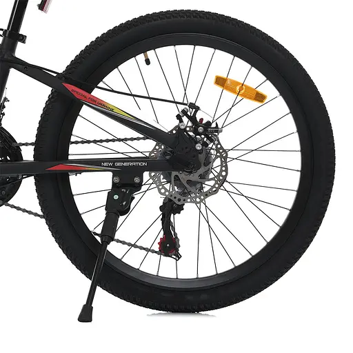 Горный велосипед Shimano MTB2601 26" 21 скорость быстросъемные колеса черный - фото 4