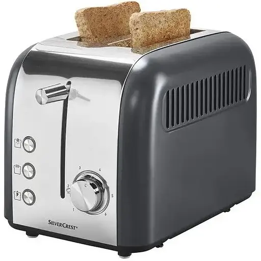 Тостер Silver Crest STC 920 B1 темно-серый - фото 1