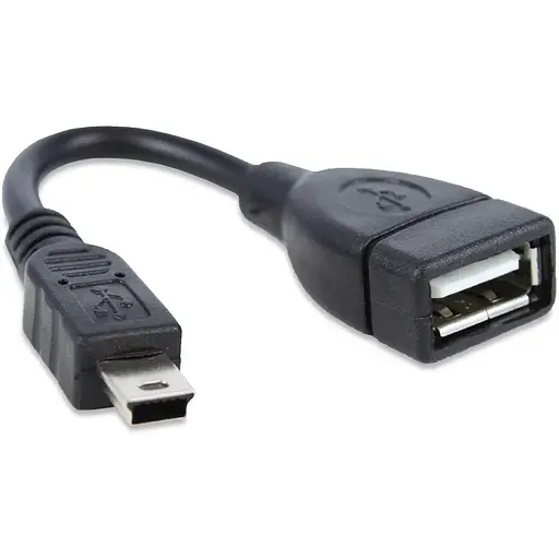 Переходник GRAND с USB-мами на miniUSB-тапу OTG-адаптер