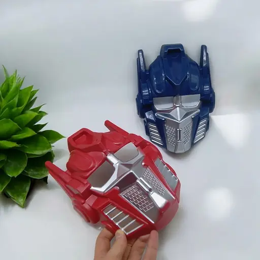 Маска пластикова Трансформер Оптімус Прайм 23 см, на резинці, в пакеті МІКС - фото 2