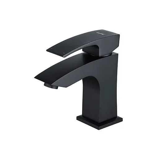 Смеситель для умывальника гайка черный Ø35 Gappo Jacob 1/8 G1007-66 Черный матовый - фото 1